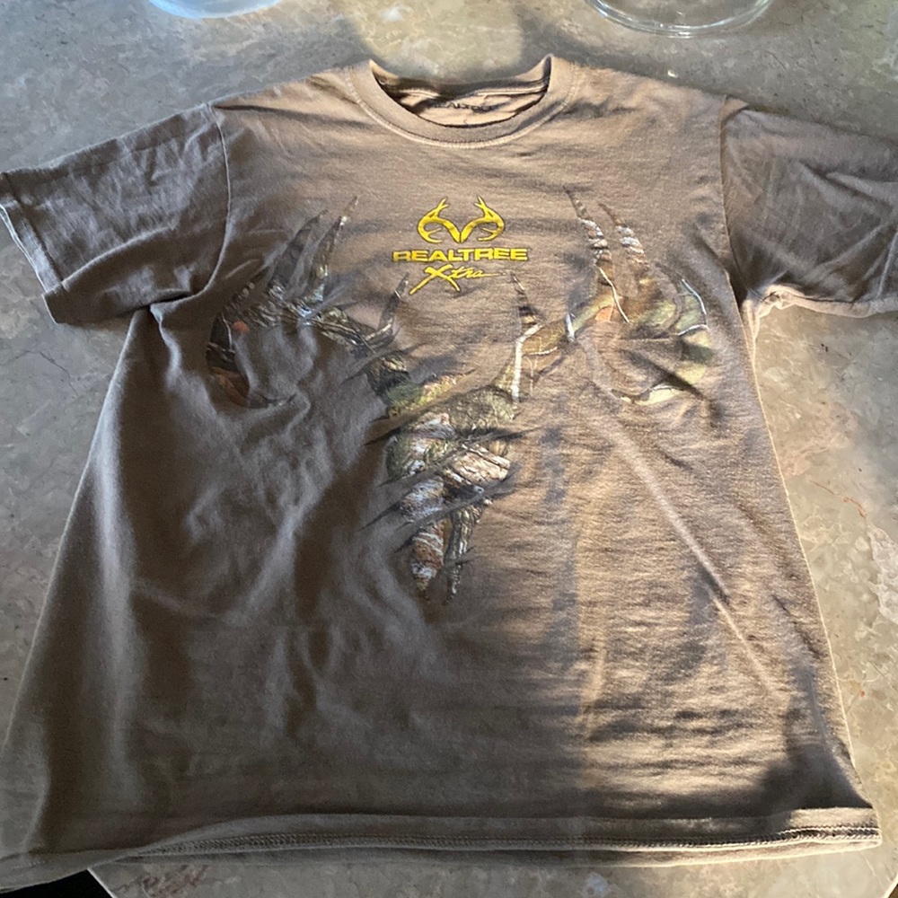 RealTree Extra Deer brown shirt